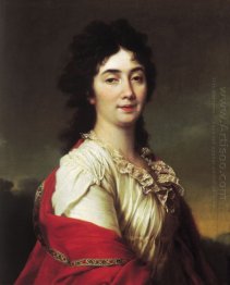 Portrait of Anna Stepanovna Protassova, the former maid of honor