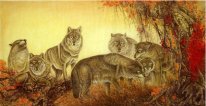 Wolf - Peinture chinoise (Famous)