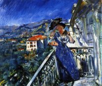 Auf dem Balkon in Bordighera