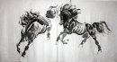 Horse - Pittura cinese