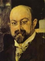 Retrato de Mikhail Abramovich Morozov Detalle 1902