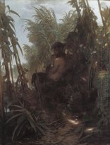 pan among the reeds 1858