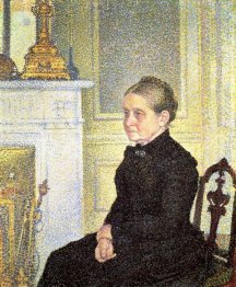 Portrait Of Madame Charles Maus 1890