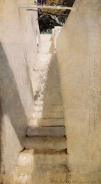 Staircase In Capri 1878