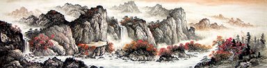 Montagne et de l\'eau - peinture chinoise