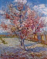 Peach Tree In Fiore In Memory Of Mauve 1888
