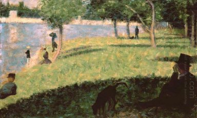 Studera För La Grande Jatte 1885