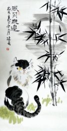 Cat - Chinese Painting