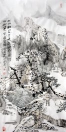 A farmhouse - Chinese painting