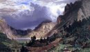 буря в Скалистых горах мт Розали 1869