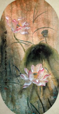 Lotus - pintura china