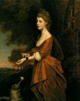 Portrait Of A Girl In A Tawny Colored Dress