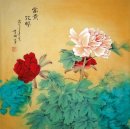 Pfingstrosen - chinesische Malerei