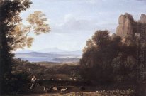 Landschaft mit Apollo und Merkur 1660 1