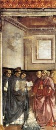 St Dominic Burning Heretical Writings 1490