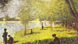 Study With Figures Study For La Grande Jatte 1885