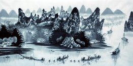 Mountain and water - Chinese Painting