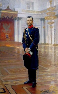 Retrato de Nicolás II, el último emperador de Rusia 1896