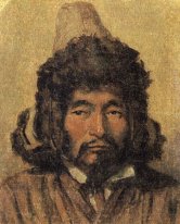 Kazako Con Cappello di pelliccia 1867