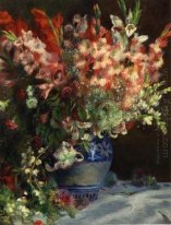 Gladiolas In A Vase 1875