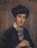 Portrait de l'épouse de l'artiste 1906