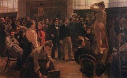 Statement Of The Model In The Studio Of Ilya Repin Academy Of Ar