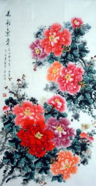 Peony - la pintura china