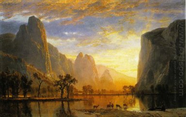 Vallei van de yosemite 1864