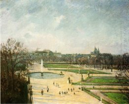 the tuileries gardens afternoon sun 1900