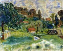 Cagnes Landscape 1916