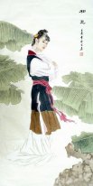 Beautiful Lady - Chinese Painting