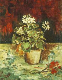 Geranium In A Flowerpot 1886