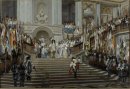 La recepción de Le Grand Cond? en Versalles