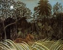 Jungle Met Lion 1910