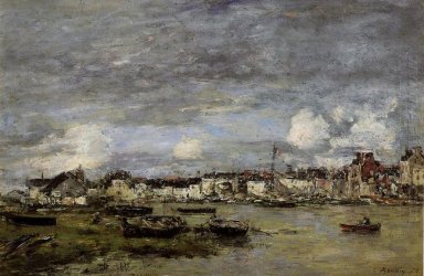 Der Hafen von Trouville 1864