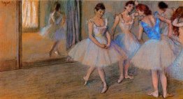 dancers in a studio