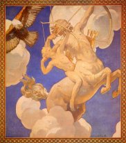 Chiron und Achilles 1921