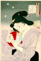 Ravie l'apparition d'une Geisha Aujourd'hui, pendant l'ère Meiji