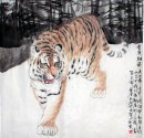 Tiger - Peinture chinoise