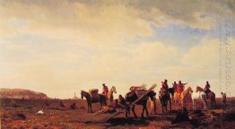 indians travelling near fort laramie 1861