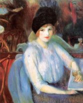 Café Lafayette ( Portrait of Kay Laurel )
