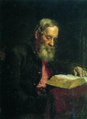 Portret van Efim Repin De Kunstenaar Vader 1879