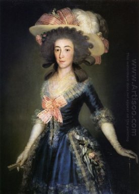 Duchesse comtesse de Benavente 1785