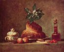 Still life with Brioche