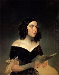 Portrait Of Singer A Ya Petrova