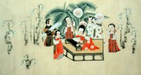 Beautiful ladies - Chinese Painting