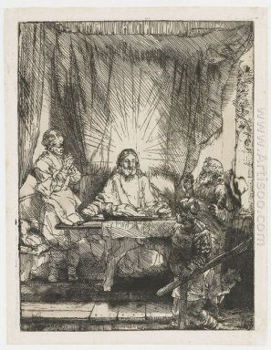 Le Christ à Emmaüs 1654