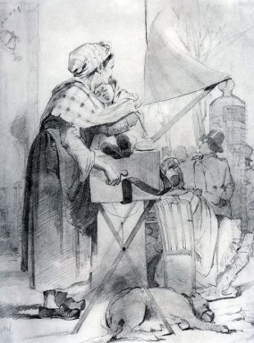 Paris Sharmanschitsa Sketch 1863