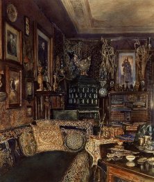 The Office Of Count Lanckoronski Vienna 1881