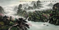 Bergen en water - Chinees schilderij